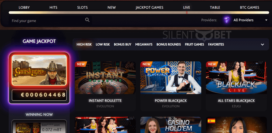 7bit live casino games