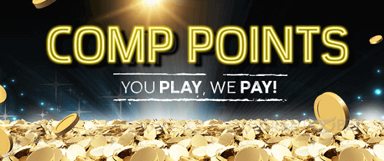 888 casino comp points
