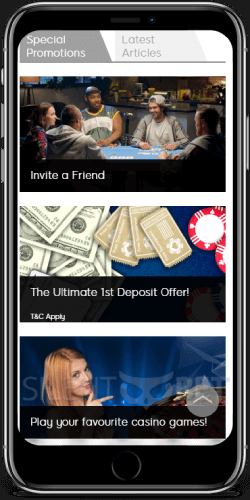 888Sport's Poker app for iOS