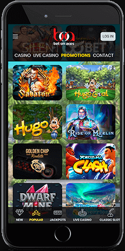 Bet On Aces live casino for iOS