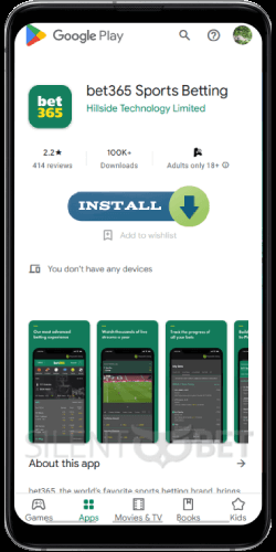bet365 android app google play install