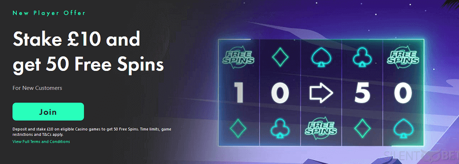 bet365 casino welcome free spins