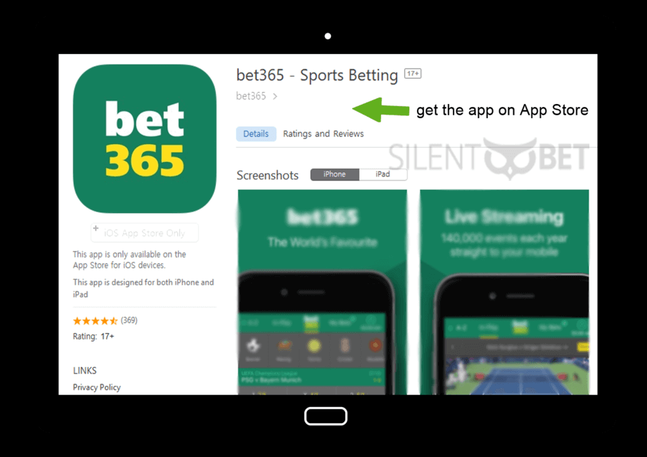 bet365 ios app store install