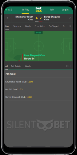 bet365 mobile live betting
