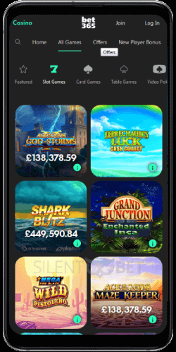 bet365 slots on mobile