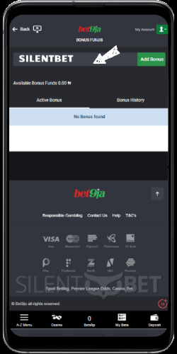 How to redeem Bet9ja bonus on mobile