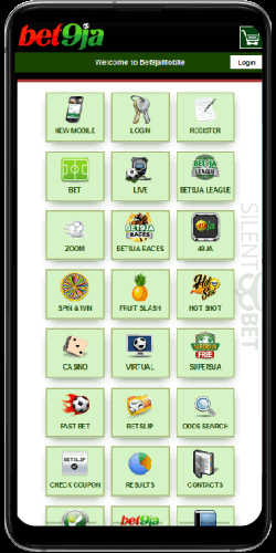 Old Bet9ja mobile app for Android