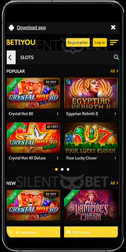 BetandYou mobile casino