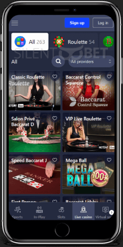 BetMaster Casino Live Games on iOS