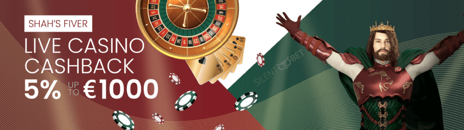 BetShah Casino Live Games Cashback