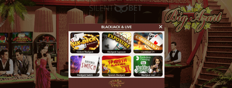 Bigazart Casino Live Games
