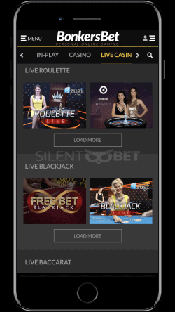bonkersbet mobile live casino on iphone