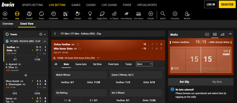 bwin live streaming in play