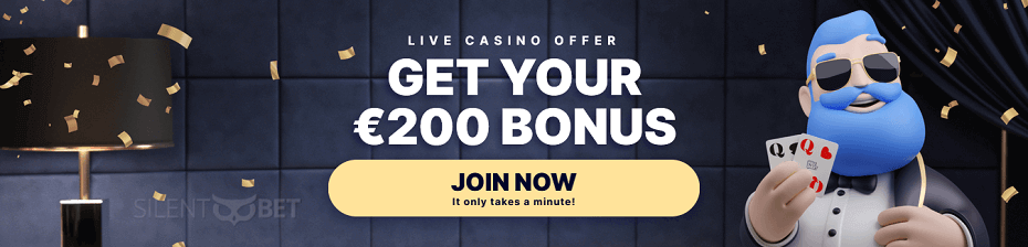 CasinoFriday live casino welcome bonus