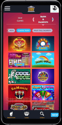 Casino Gods app