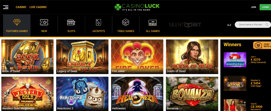 CasinoLuck Games