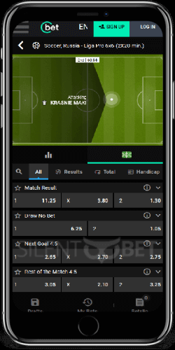 Cbet mobile sports betting on iPhone