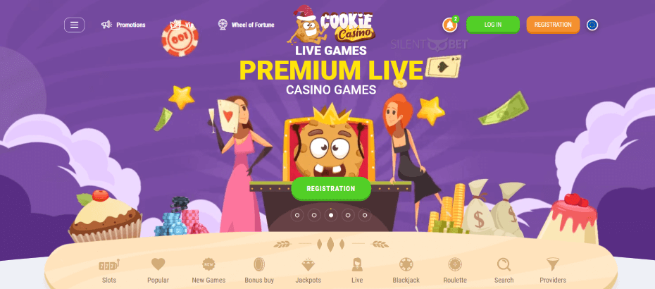 Cookie Casino Design