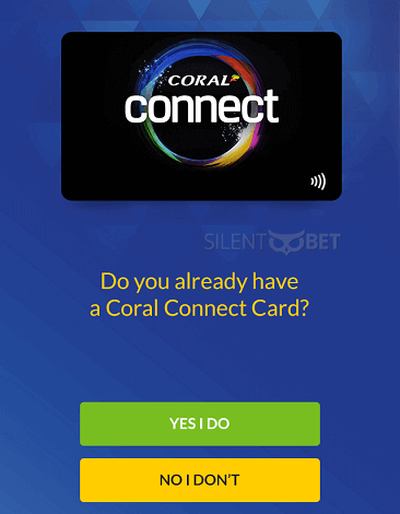 Coral Connect card steps