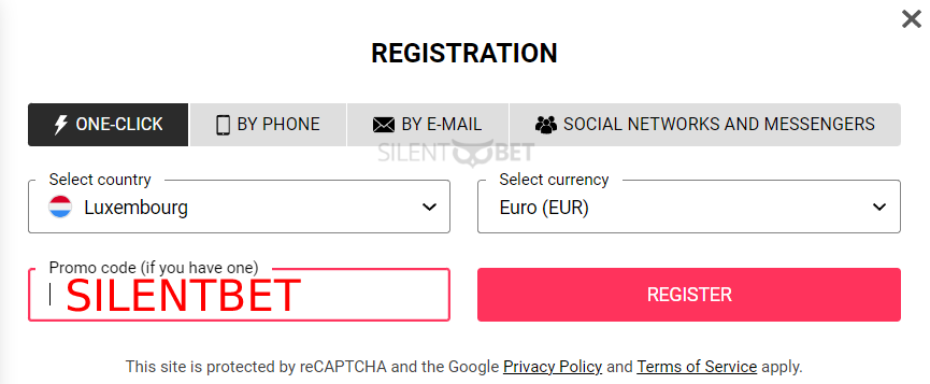 Doublebet online registration