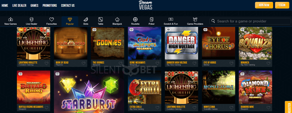 dream vegas casino slots