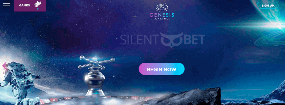 Genesis casino homepage