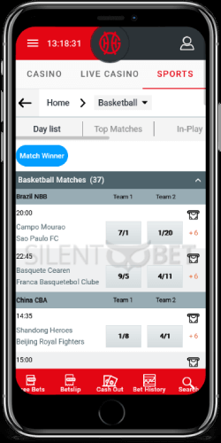 GentingBet Basketball on iOS