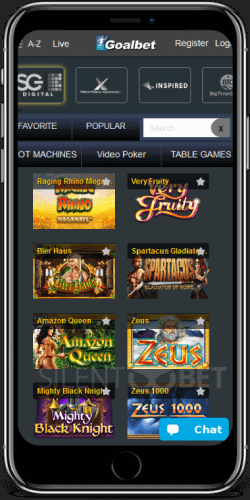 goalbet mobile casino ios