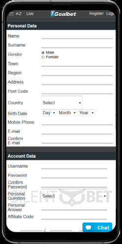 goalbet mobile registration android
