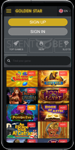 Golden Star Casino Games on Android