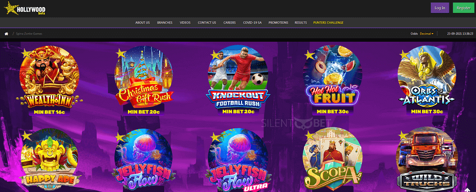 Hollywoodbets South Africa casino