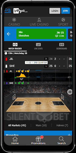 Hopa Basketball In-Play on Android
