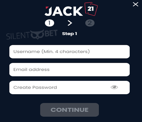 Jack21 Registration