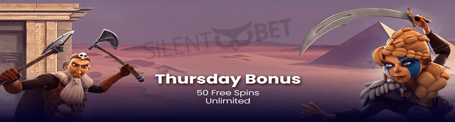 Jack21 Casino Thursday Free Spins Bonus