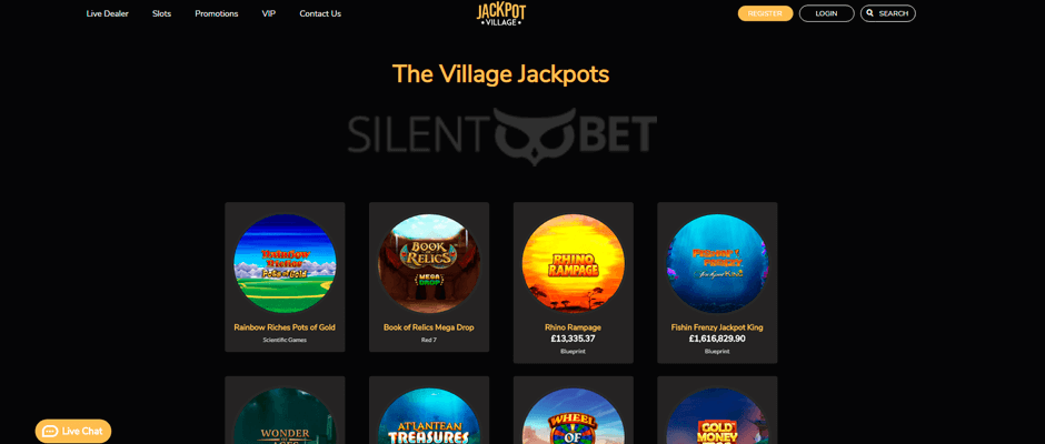 Jackpot Village casino design
