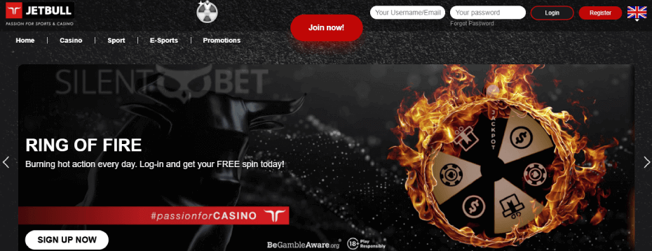 jetbull casino homepage