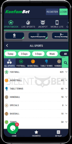 Konfambet Sports on Android
