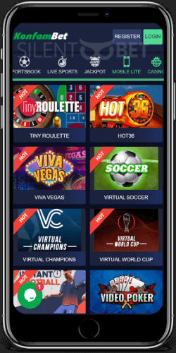 konfambet casino mobile website