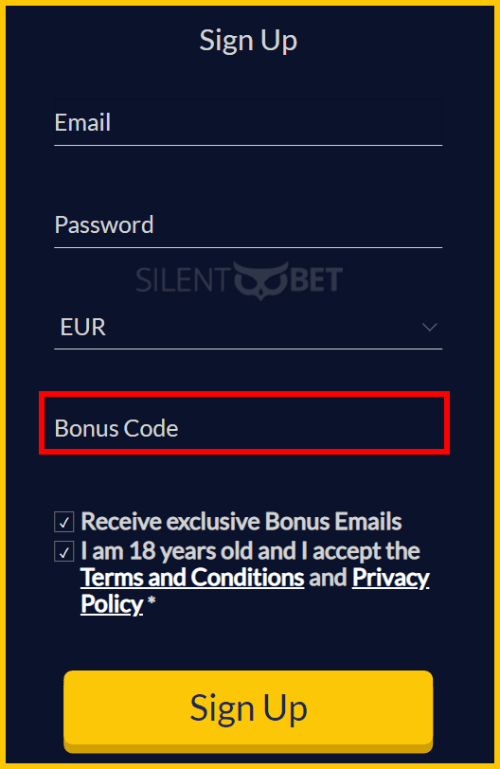 Konung Casino Bonus Code Enter