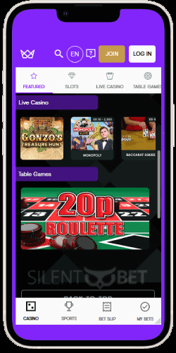 Kwiff mobile casino games iOS