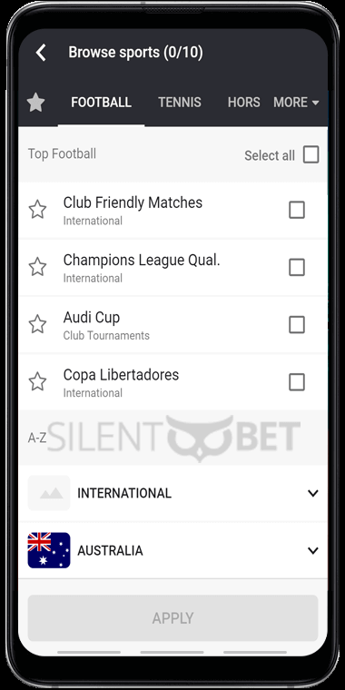 leovegas android app sports