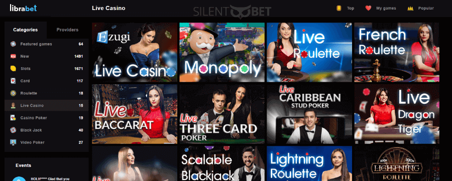 LibraBet Live Casino