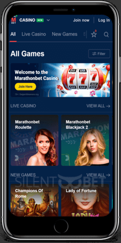 marathonbet ios app casino games