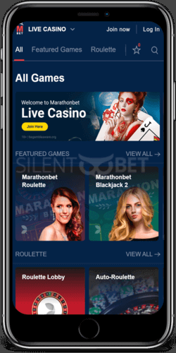 marathonbet ios app live casino