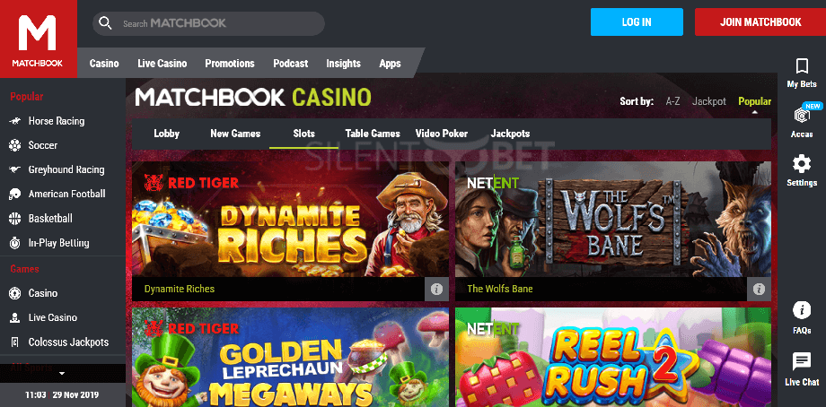 Matchbook Casino