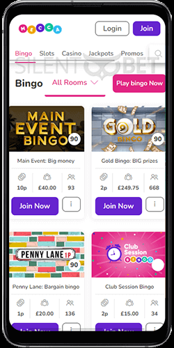 Mecca Bingo Mobile App