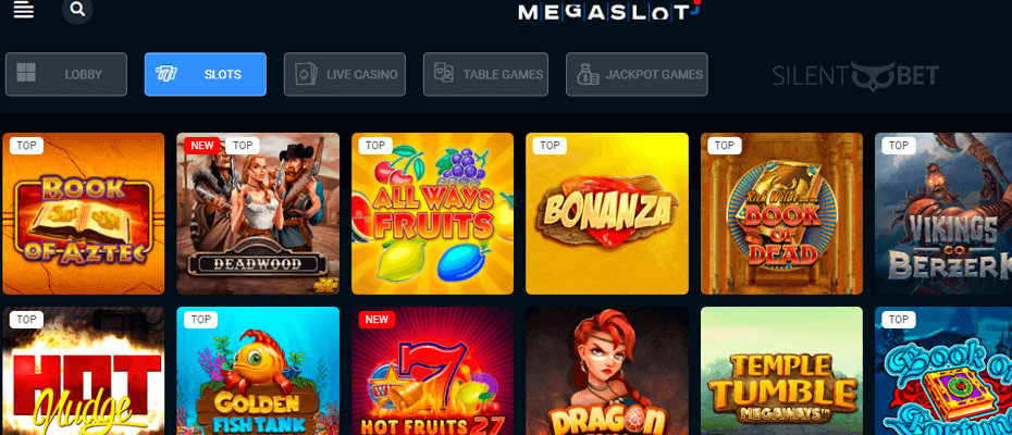 Megaslot casino games