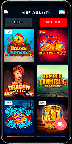 MegaSlot mobile casino