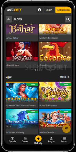 Melbet mobile casino new version