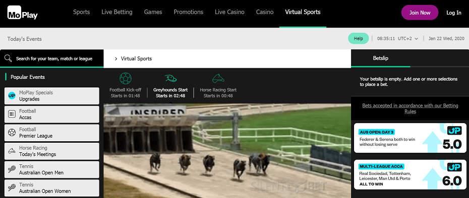 MoPlay Virtuals betting